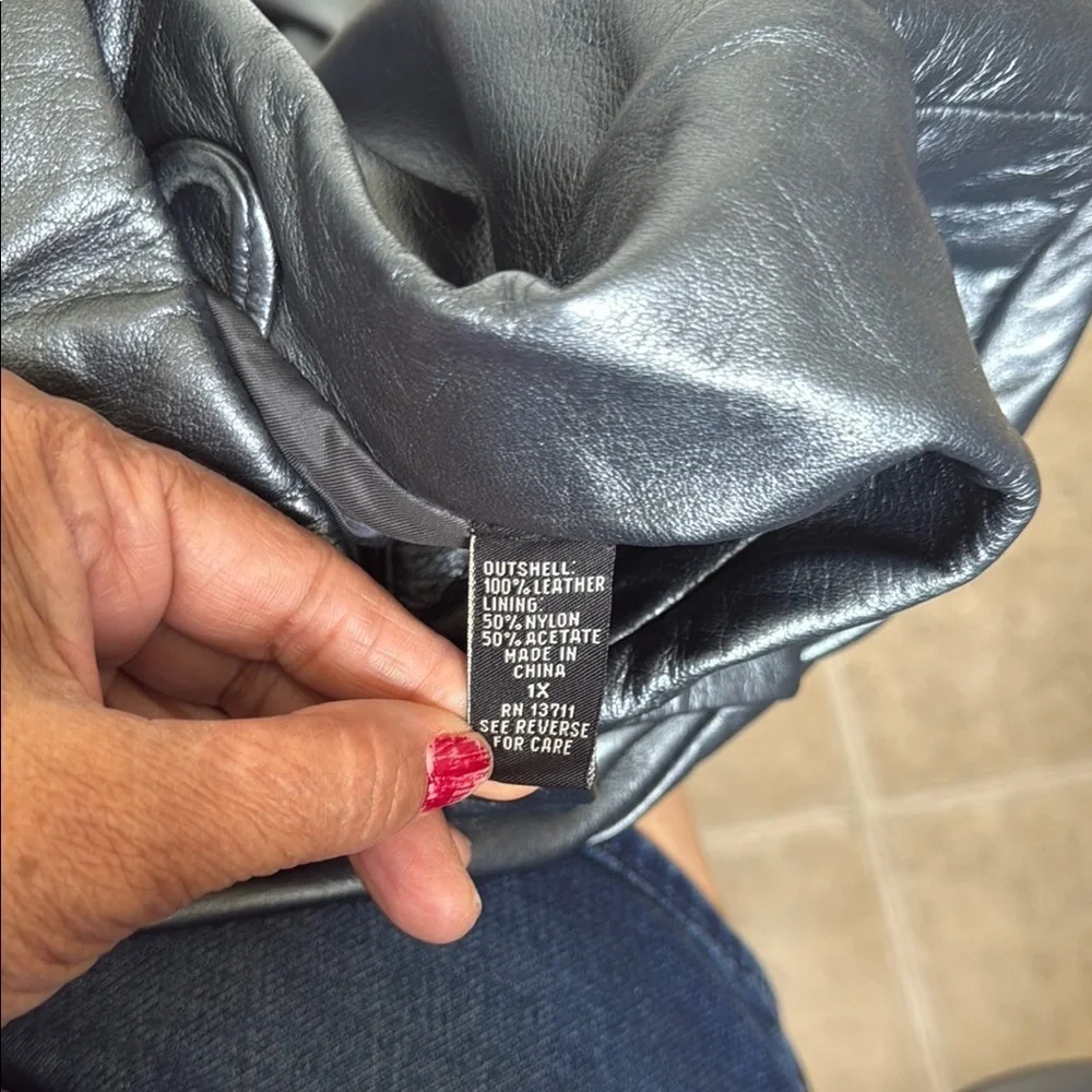 Women's Black Leather Jacket